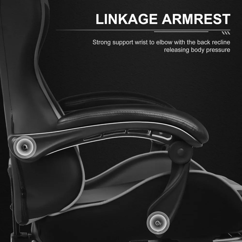 Office or Gaming Chair with Footrest
