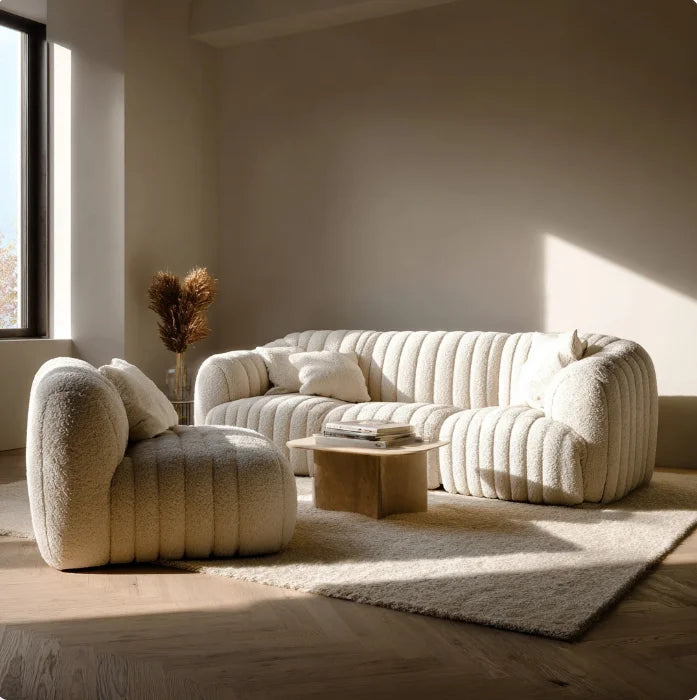 #Sectional Sofa Fluffy Vacuum Compressed Cloud Living Room Furniture Compression Couch Supplier