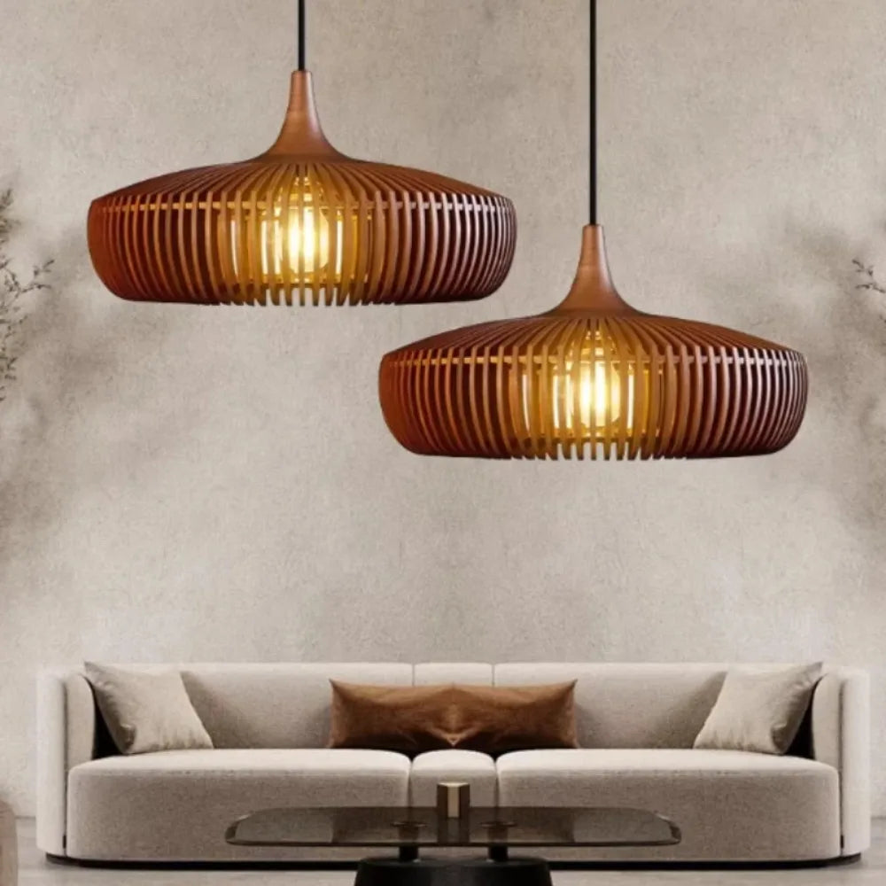 Wabi-sabi Minimalist LED Ceiling Chandelier