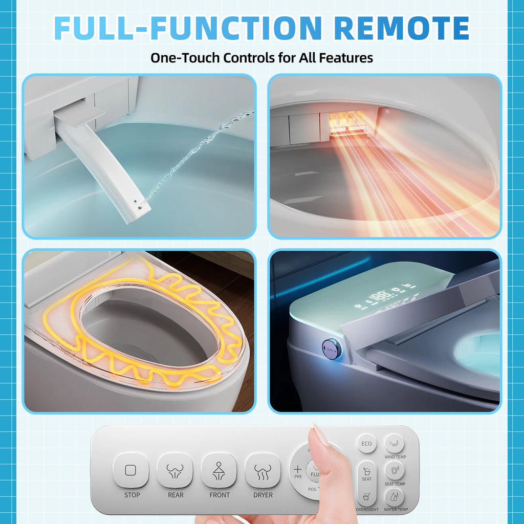 Japanese Smart Toilet with Bidet