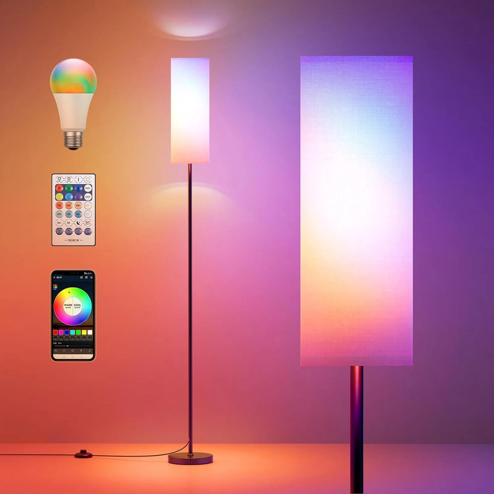 US Modern Floor Lamp Standing