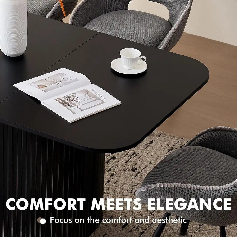 63 Modern Pedestal Dining Table