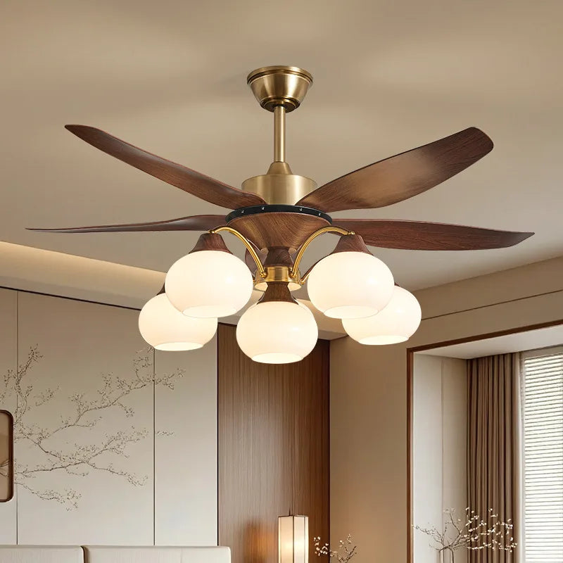 American Retro Ceiling Fan Lights