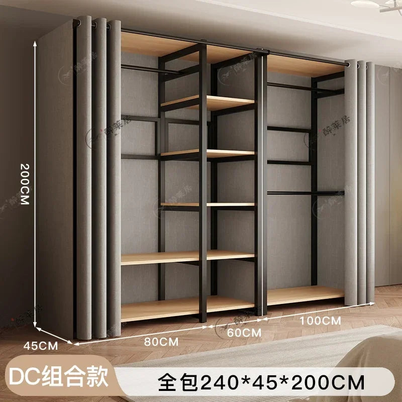 Integrated household easy assembly steel frame