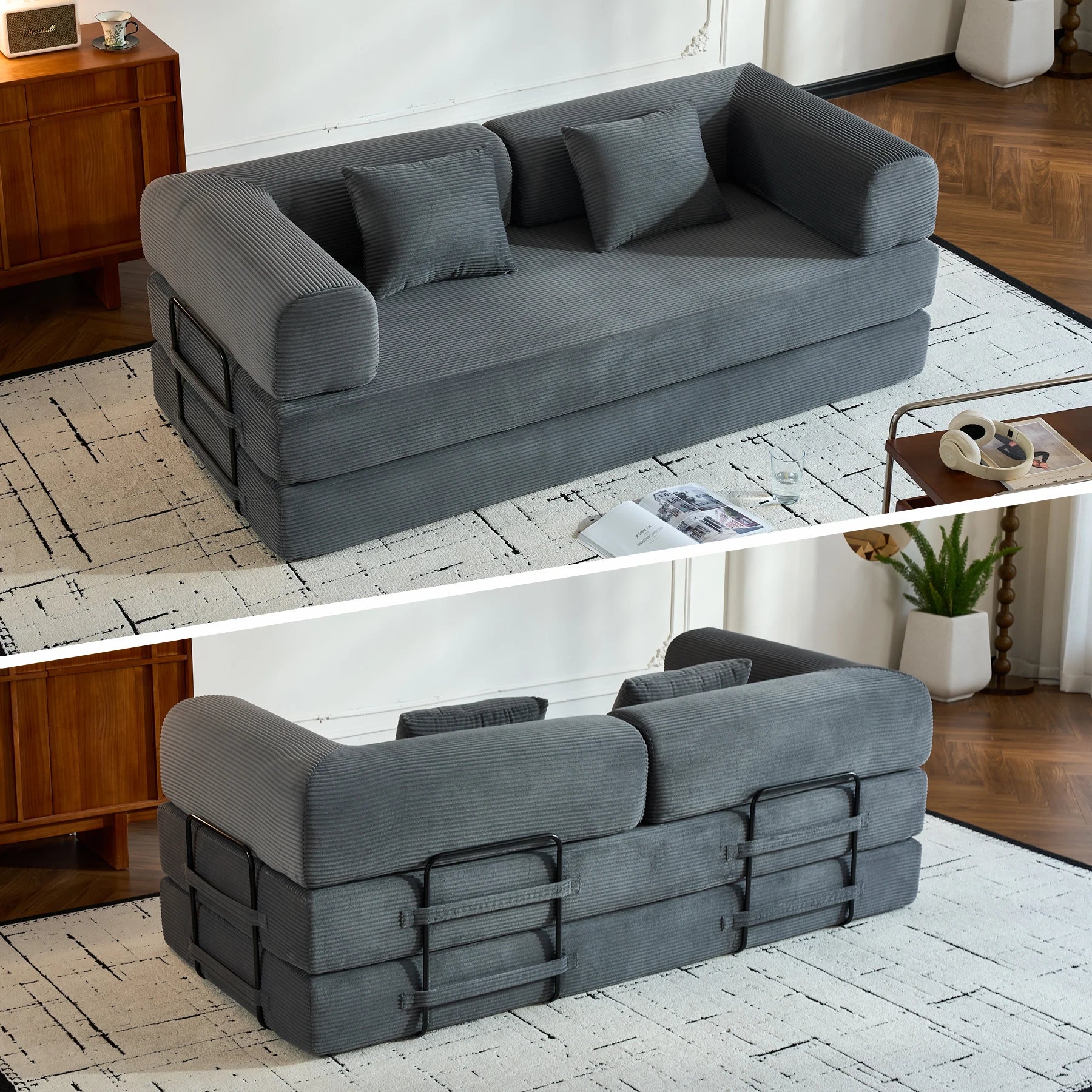 Folding Convertible Sofa Bed