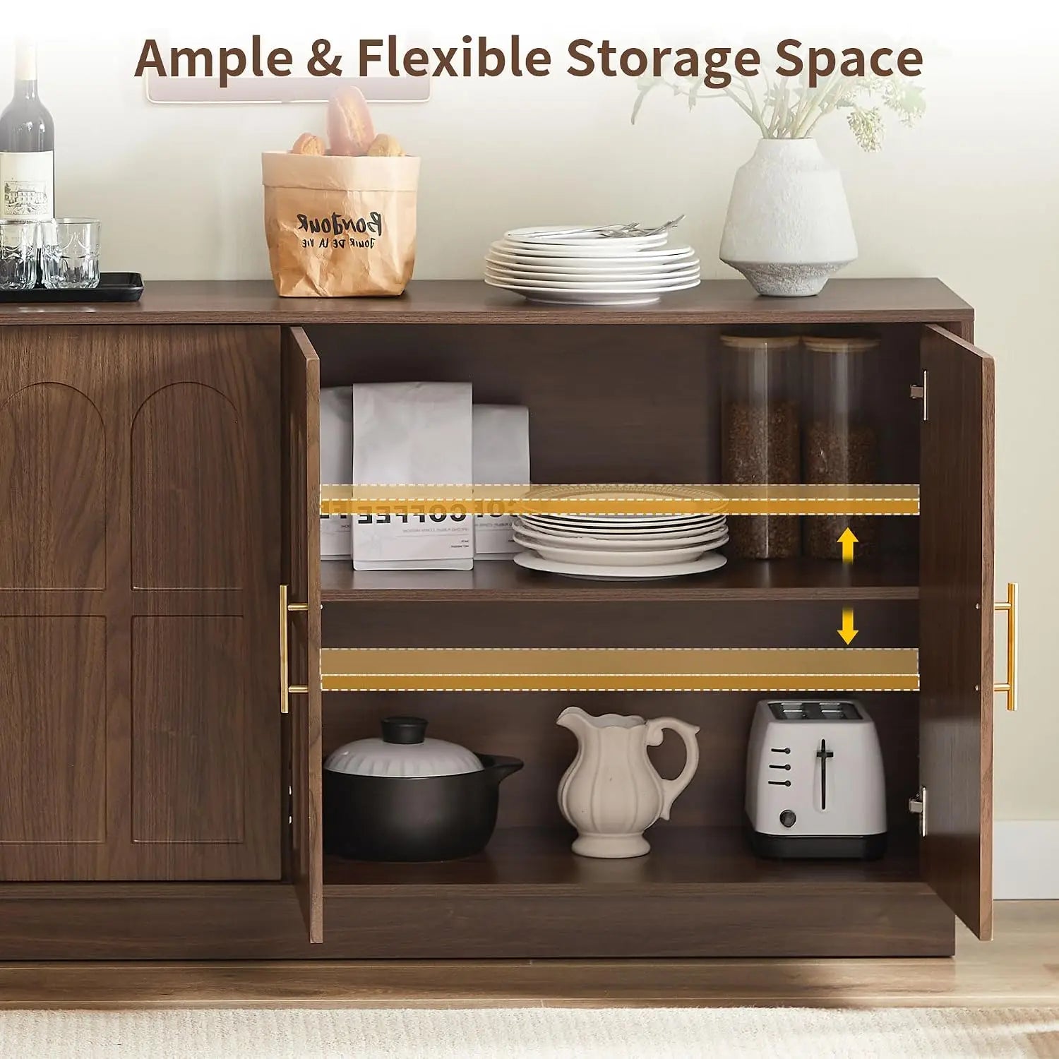 Sideboard Buffet Cabinet with Storage