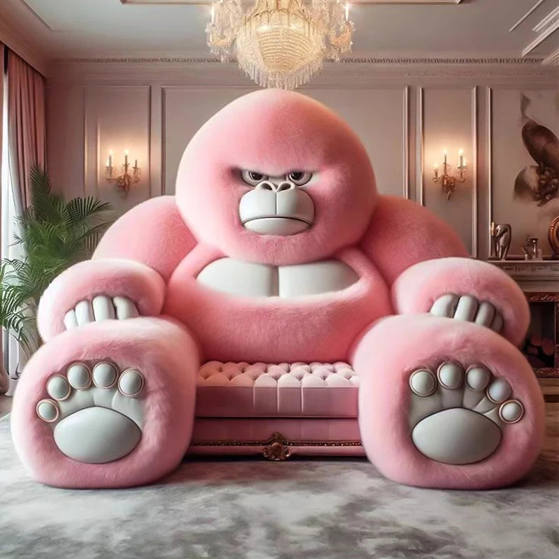 Designer Home Furniture Big Monster Gorilla King Kong Sofa