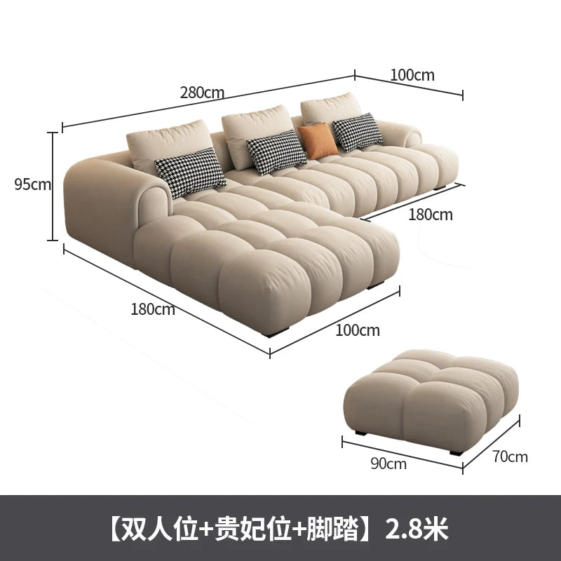 Sectional European Living Room Sofas Armchairs