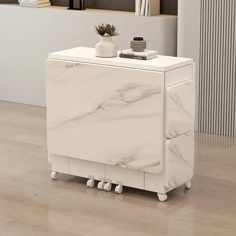 Italian Folding Dining Table 4 Stools