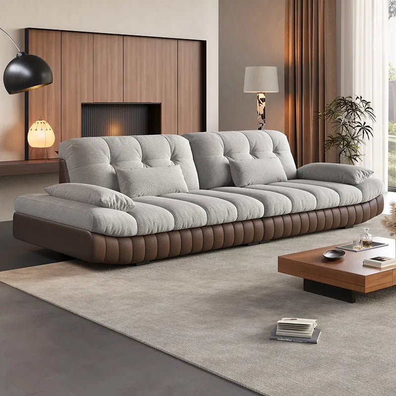 Black Living Room Floor Sofas Design