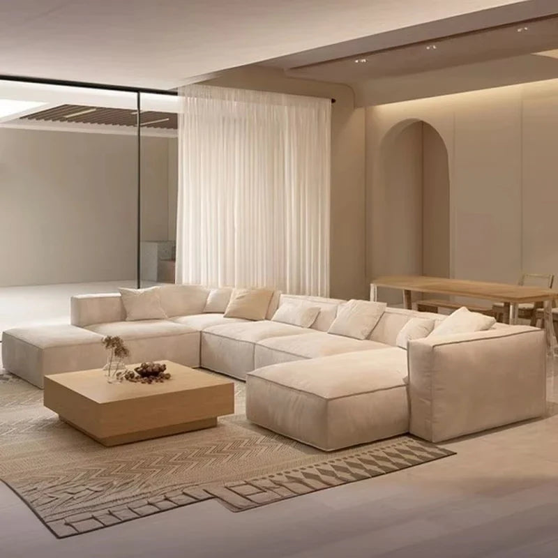 Italian Elegant Style Mario Bellini Sofa Set