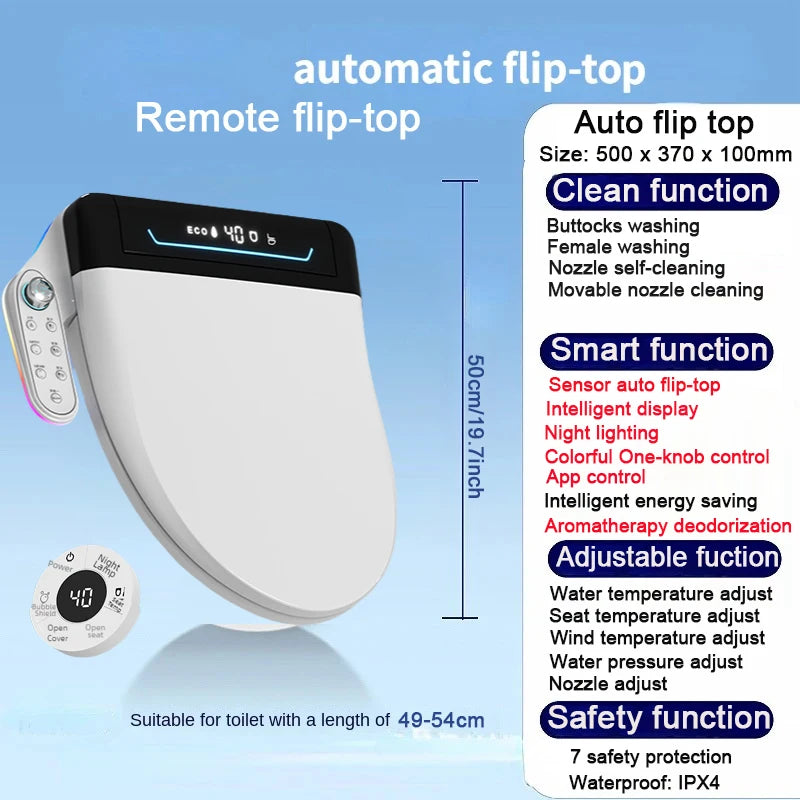 Japanese Instant Heating Smart Bidet Toilet Seat