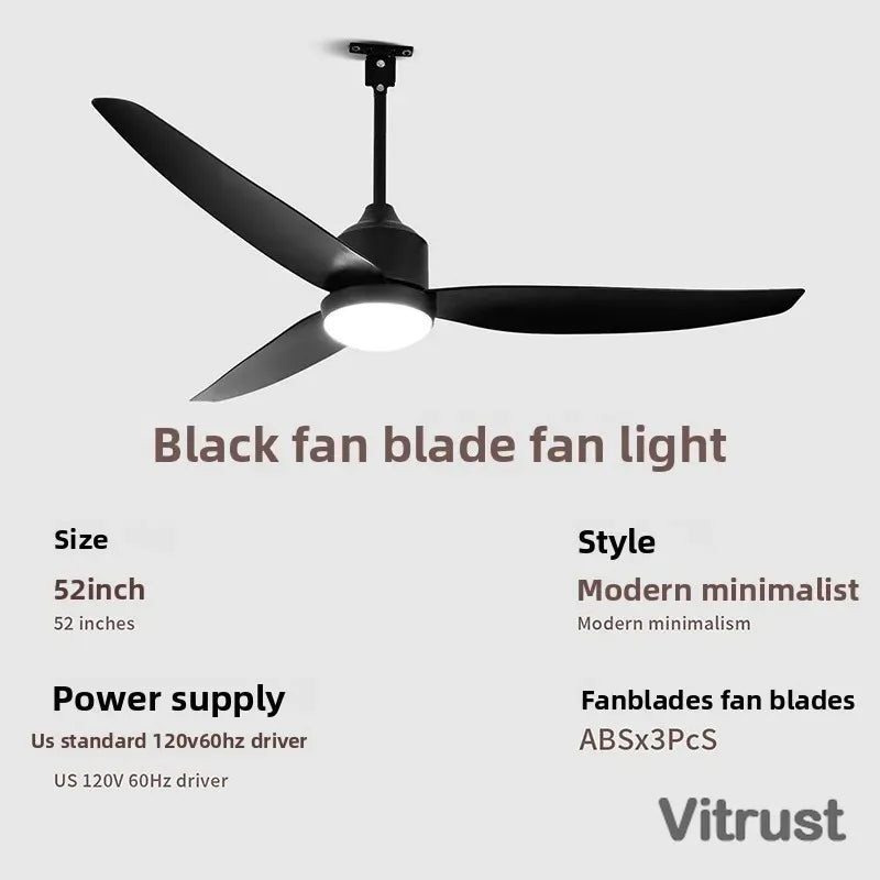Waterproof Ceiling Fan with LED Light for Outdoor