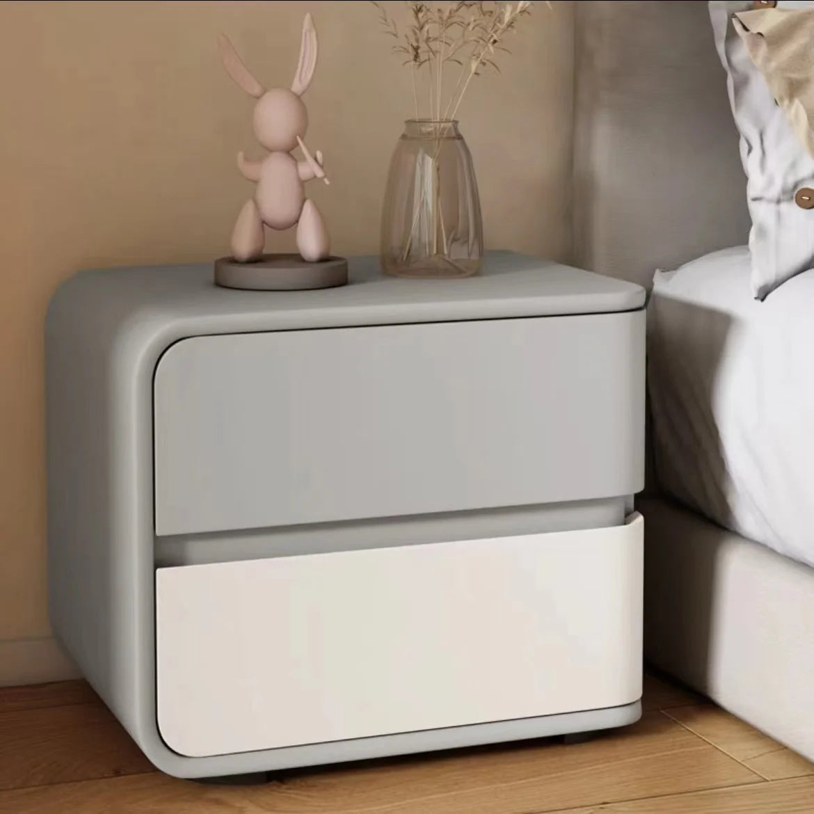 Modern  Simple Luxury Design Cream Style Nightstands