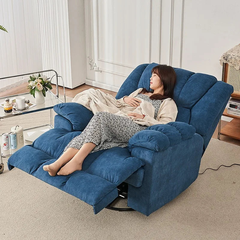 New Sofa Modern Electric Fabric Recliner