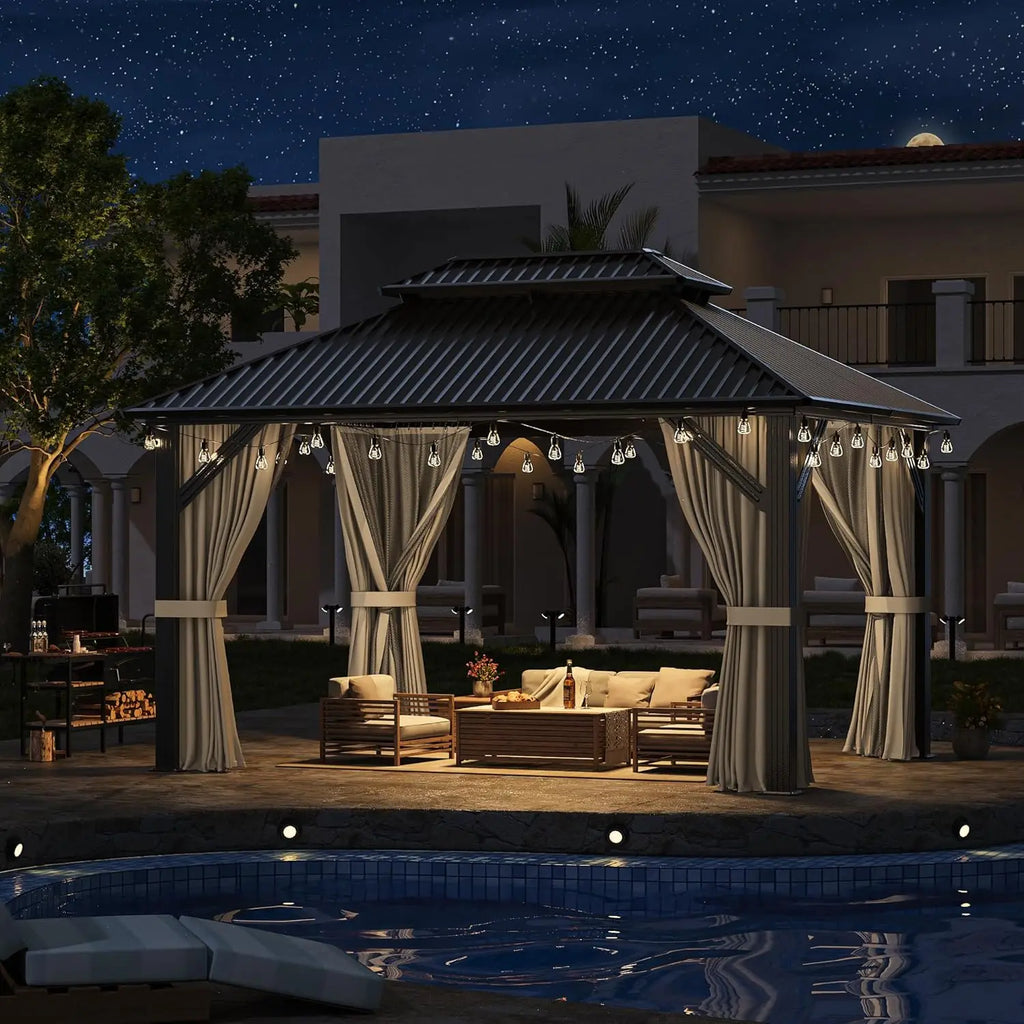 10'x12' Gazebo Hardtop Gazebo