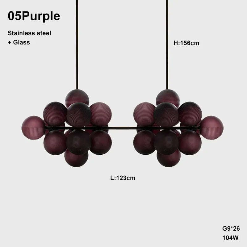 Grape LED Chandeliers