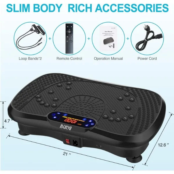 Vibration Plate Fitness Platform Vibrating Lymphatic Drainage