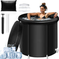 Portable Large Ice Bath Tub with Lid,