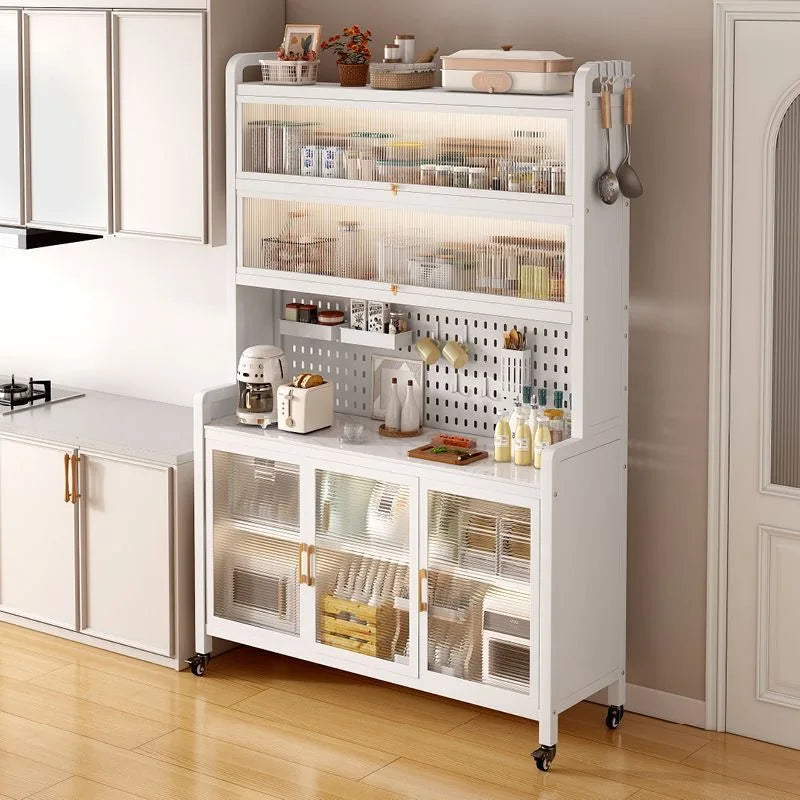 Modern Kitchen Cabinet Hutch Movable