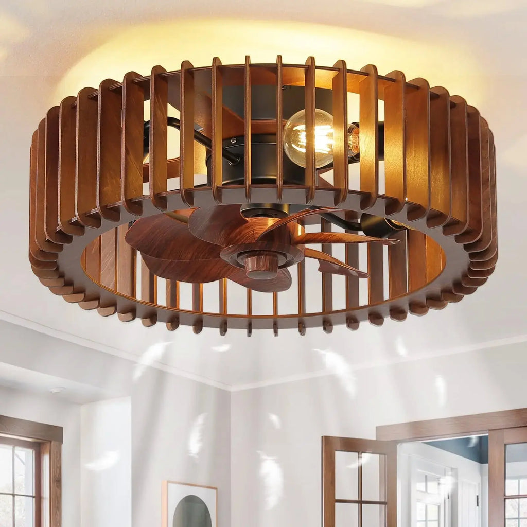 Scandinavian Ceiling Fan Pendant Light