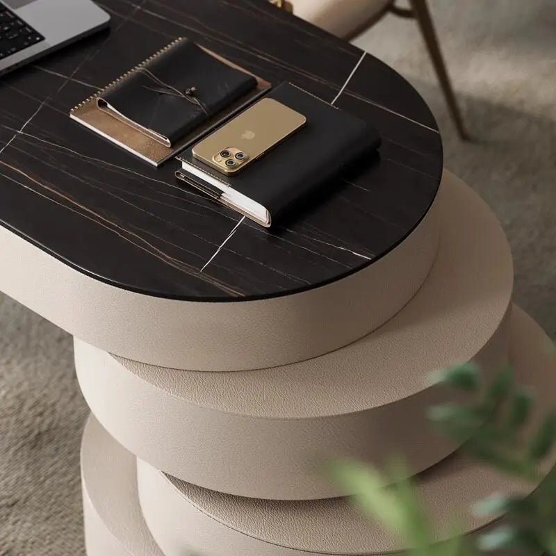 Italian Luxury Sintered Stone Modern Desk