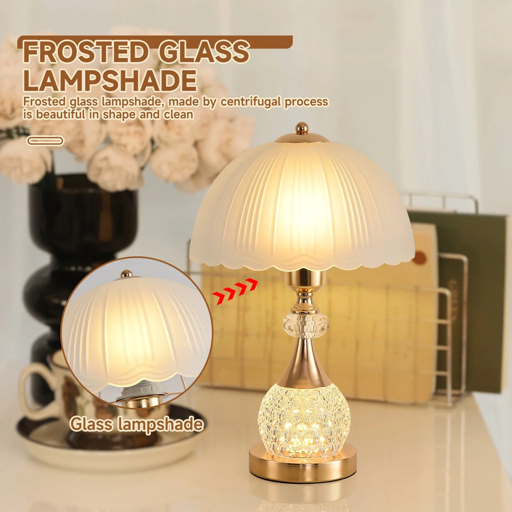 Bedside Petal Table Lamp