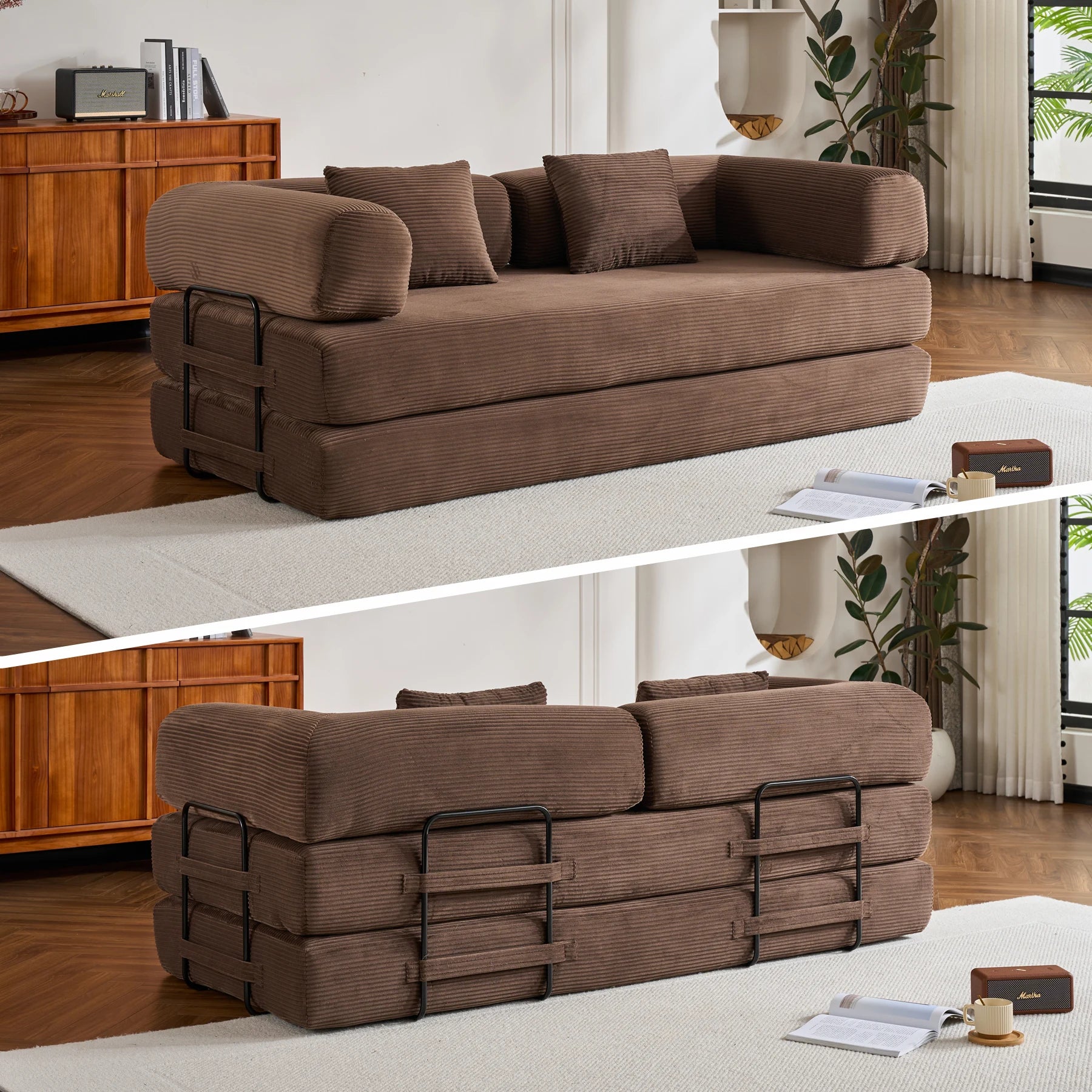 Folding Convertible Sofa Bed