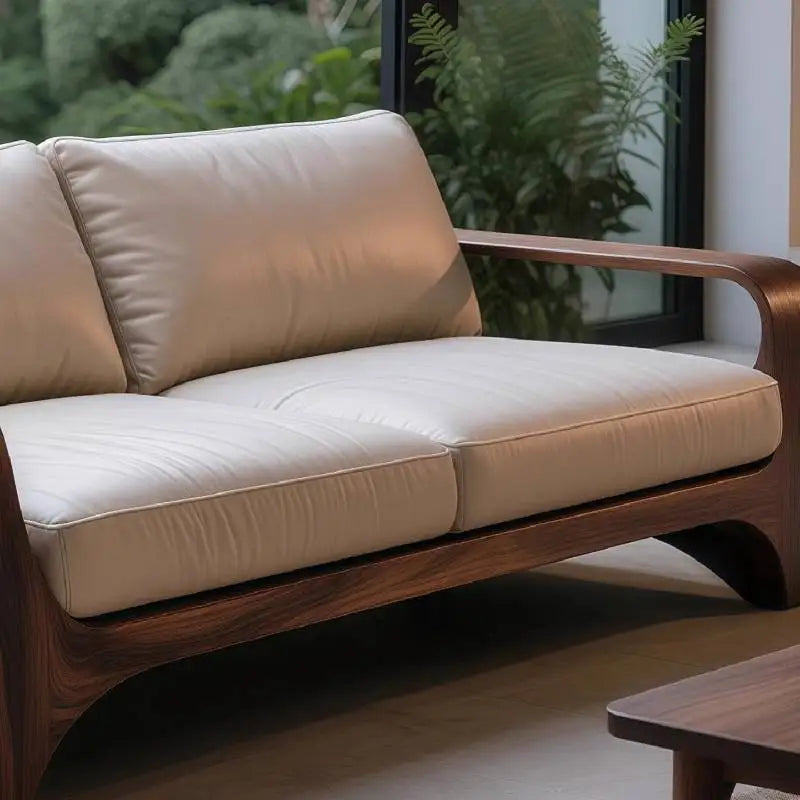 Classic Wood Living Room Sofas