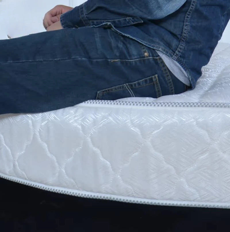 Round natural coconut palm mattress