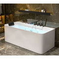 Small apartment acrylic bathtub constant temperature jacuzzi