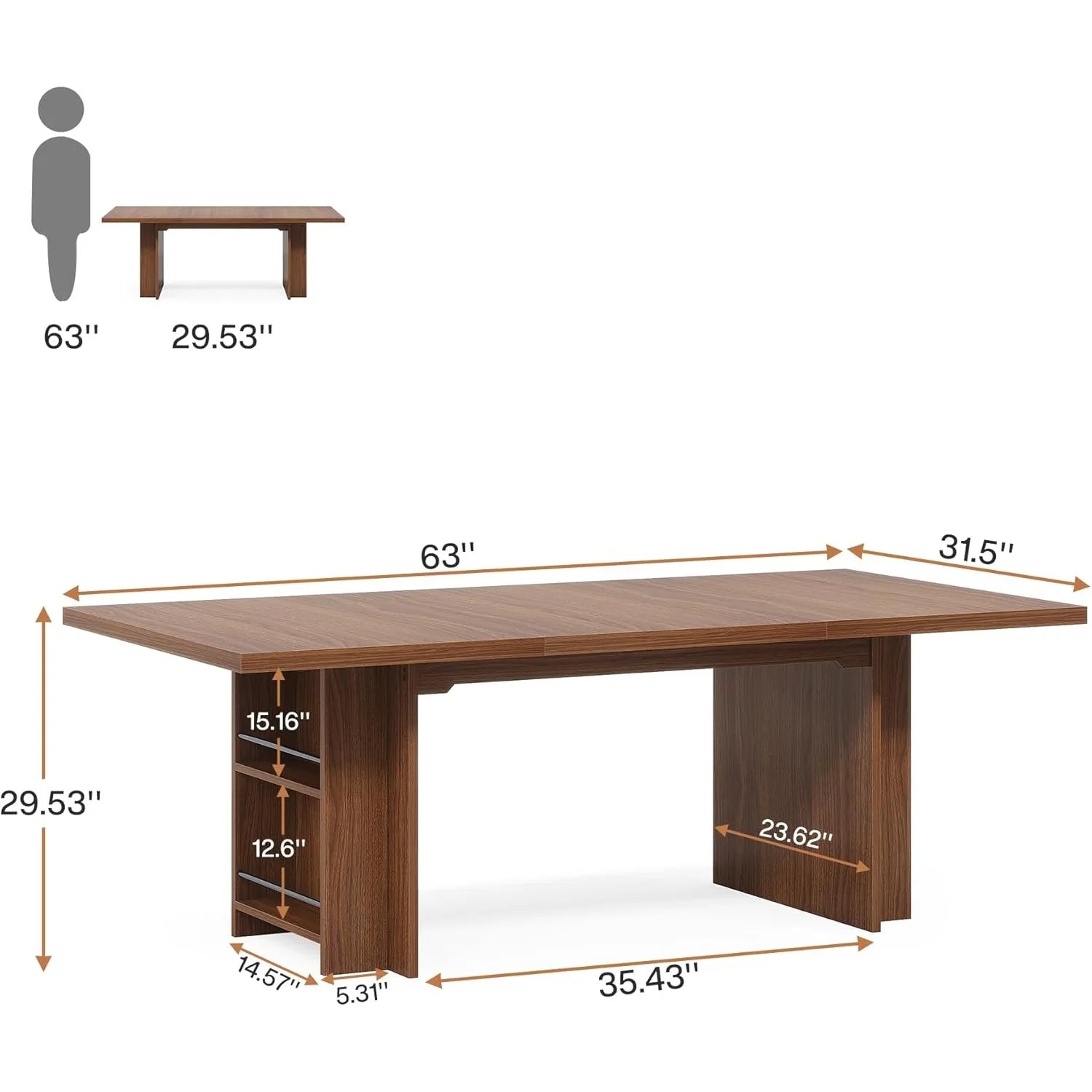 Modern Office Table, Computer Desk,
