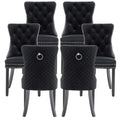 Velvet Dining Chairs Set of 6,