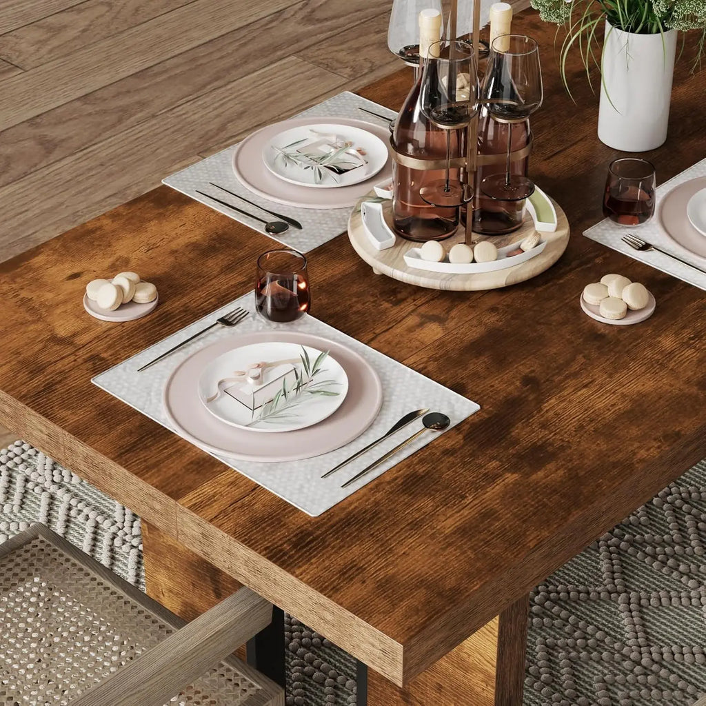 Rustic Dining Table Seats 6-8