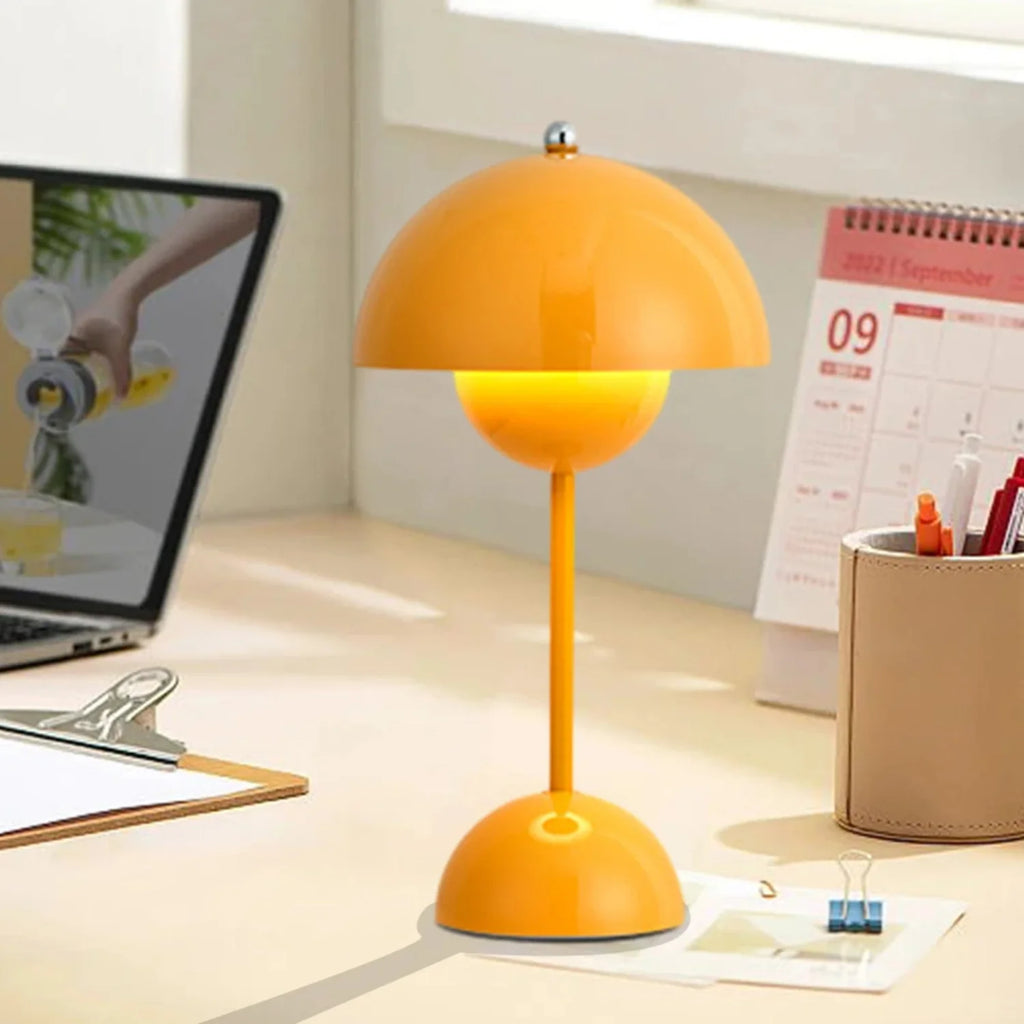 Mushroom LED Rechargeable Table Lamps