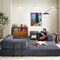 Convertible Sleeper Sofa Bed, Boneless Corduroy