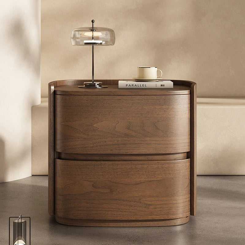 Elegant Bedside Tables Drawers