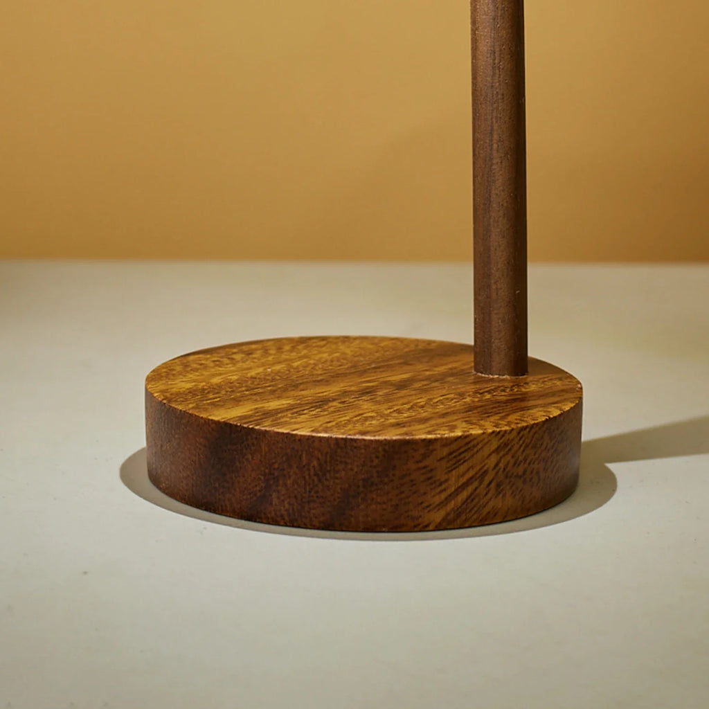 Wooden Table Lamp Retro Night Light