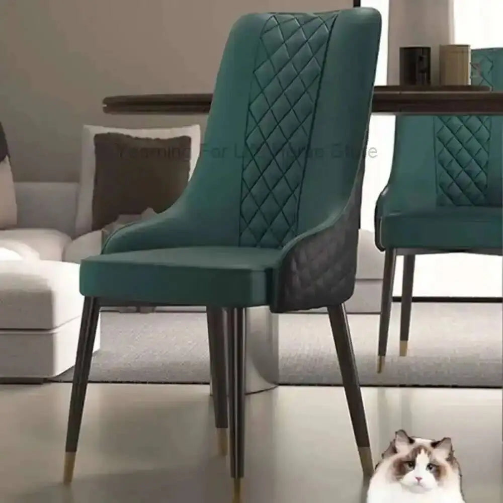 Luxurious Modern Leather Dining Chairs