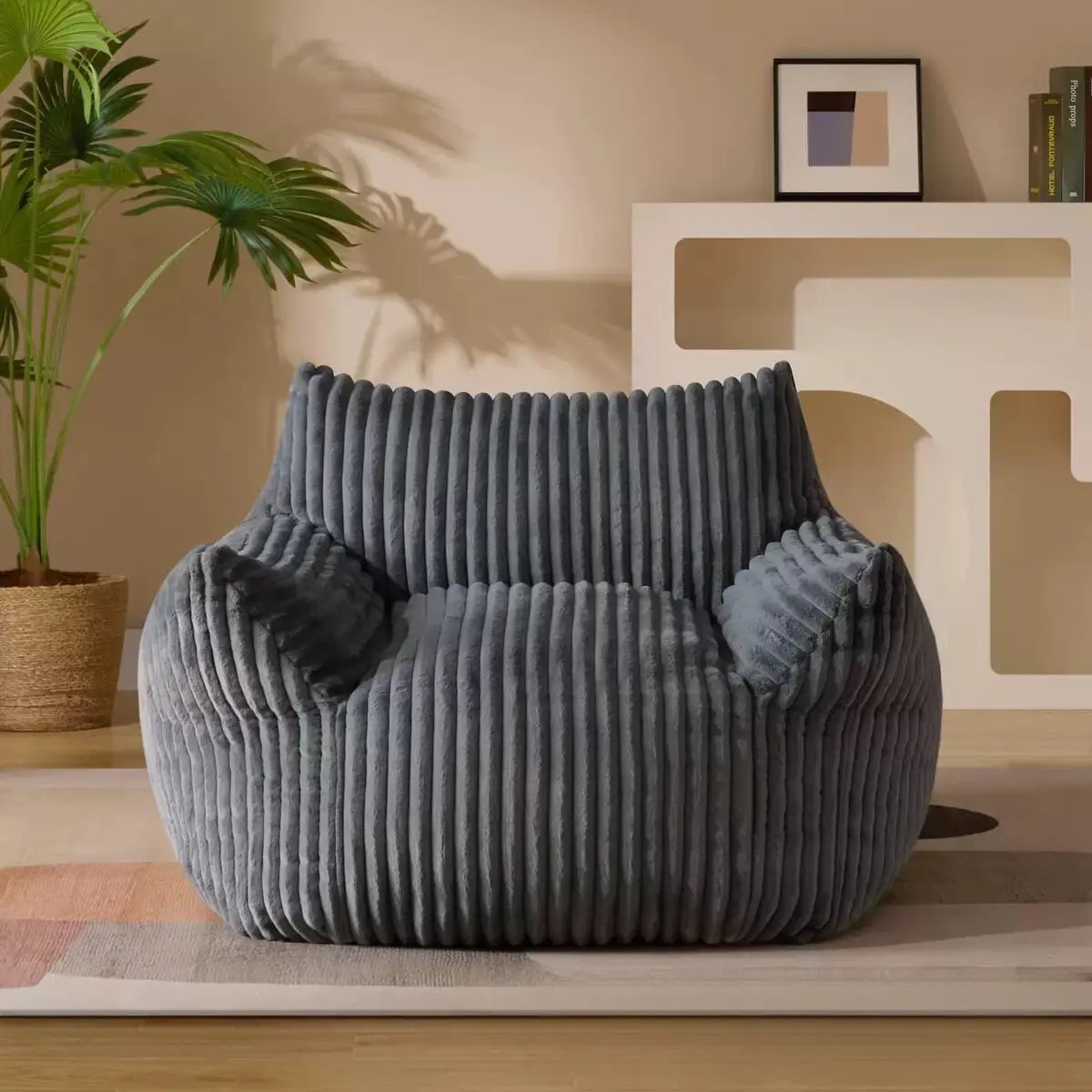 Modern Japanese Design Plush Soft Corduroy Fabric
