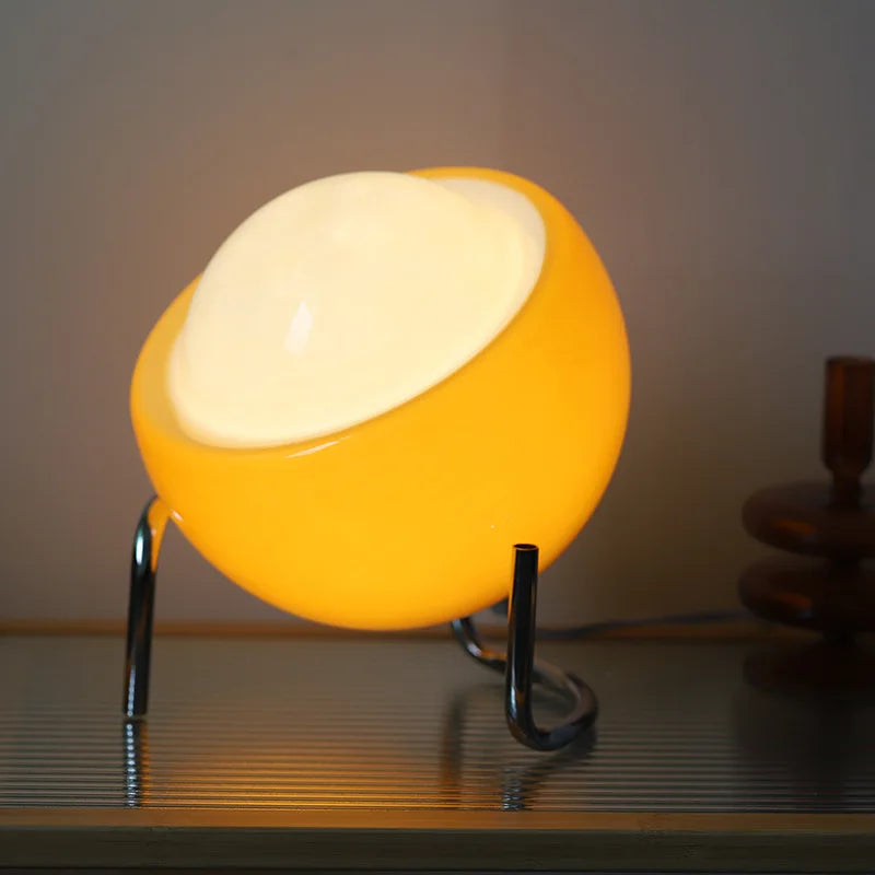 Bedside Glass Table Lamp