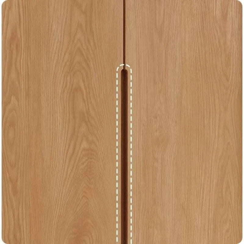 All-solid Wood Wardrobes Sliding Door Home Bedroom Small Wardrobes Nordic Apartment Home Furnitur Шкафы Для Одежды ZY40YG