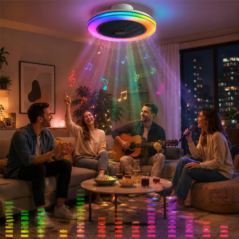 RGB Dimmable Ceiling Fan Intelligent Remote