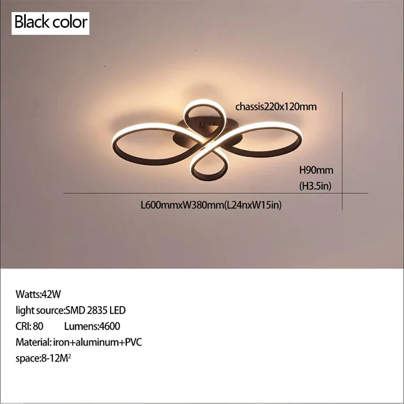 China's Knot Modern Simple Chandelier