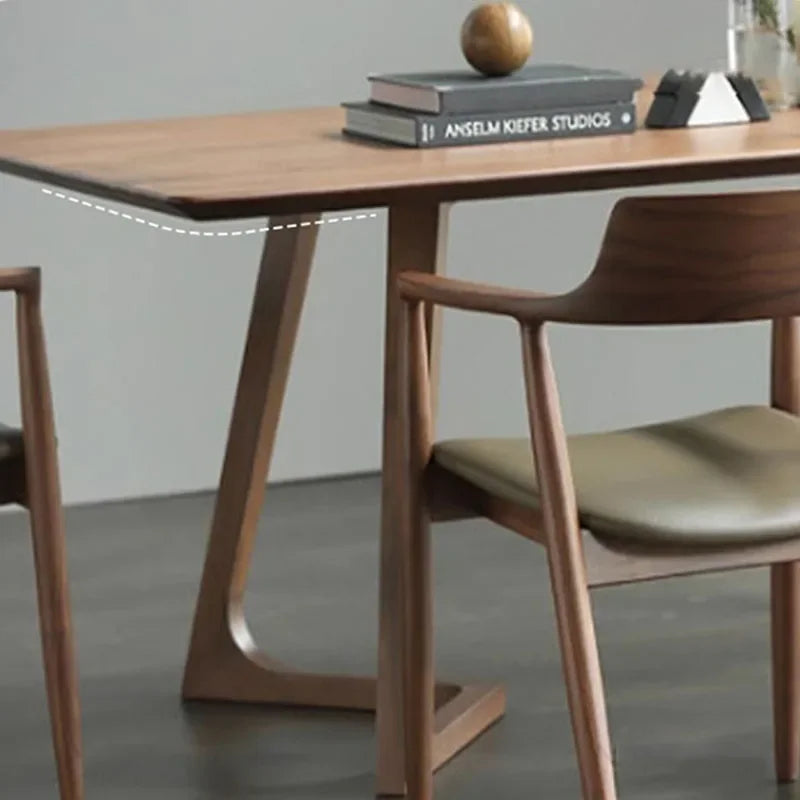 Italy Kitchen Table Wooden Luxury Design