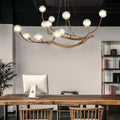 12-Light Modern Branch Chandelier
