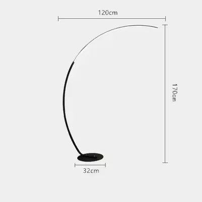 Designer Fishing Floor Lamp LED Living Room