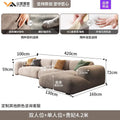 Luxury Modern Living Room Sofas Minimalist Sectional Puff Corner Sofa