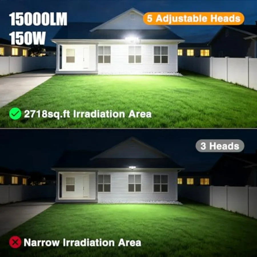 150W Dusk to Dawn Outdoor Lighting