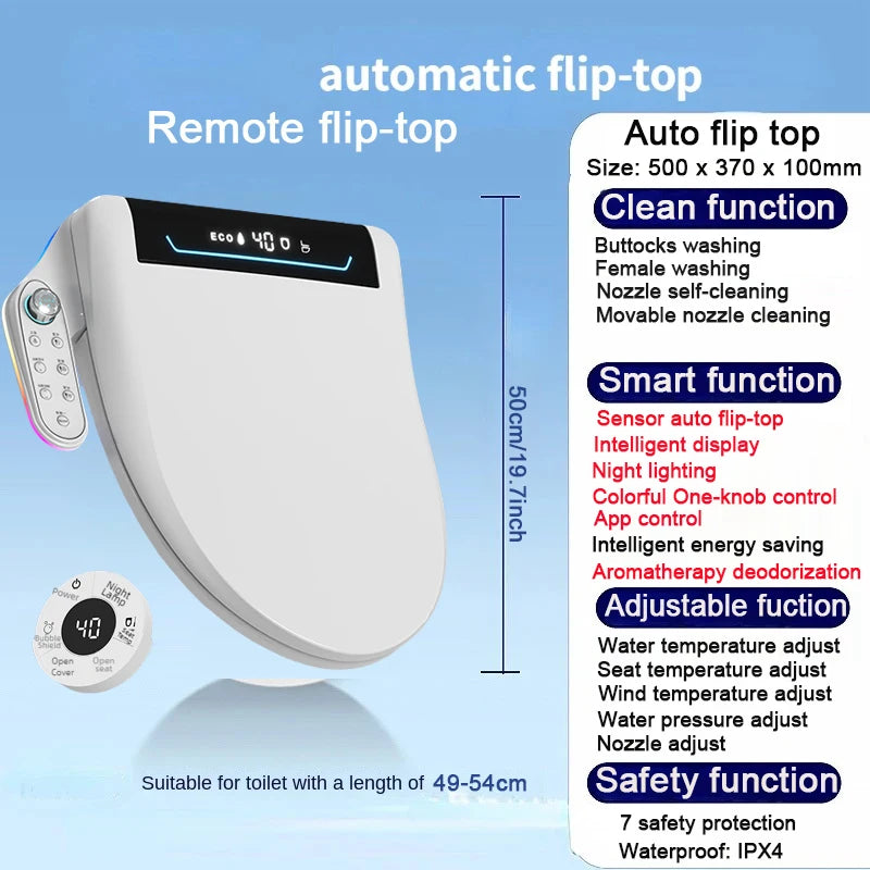 Japanese Instant Heating Smart Bidet Toilet Seat